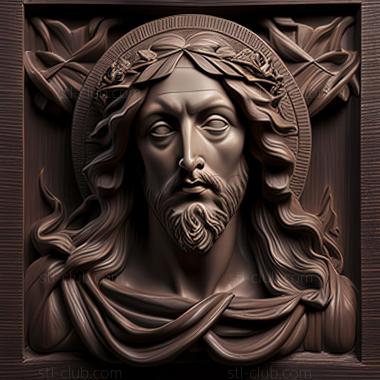 3D model st jesus (STL)